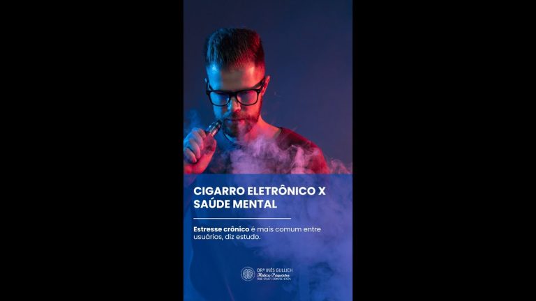 O impacto do cigarro eletrónico na saúde emocional