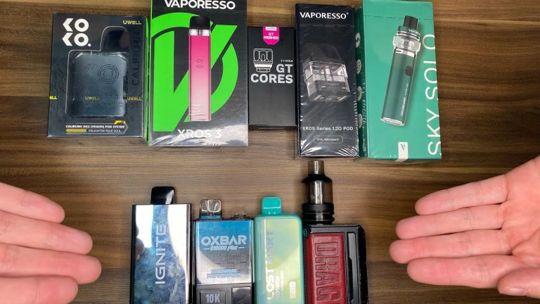 Principais diferenciais dos vapes descartáveis no mercado