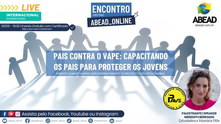 Educação sobre os perigos do vaping para jovens