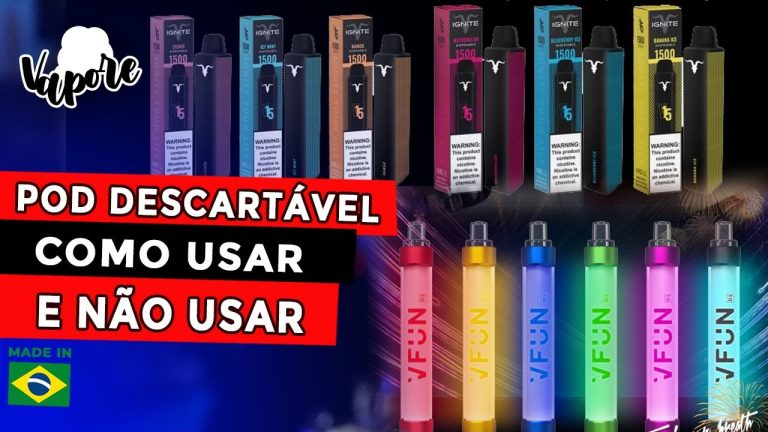 Guia Prático para Usar Vapes Descartáveis Corretamente